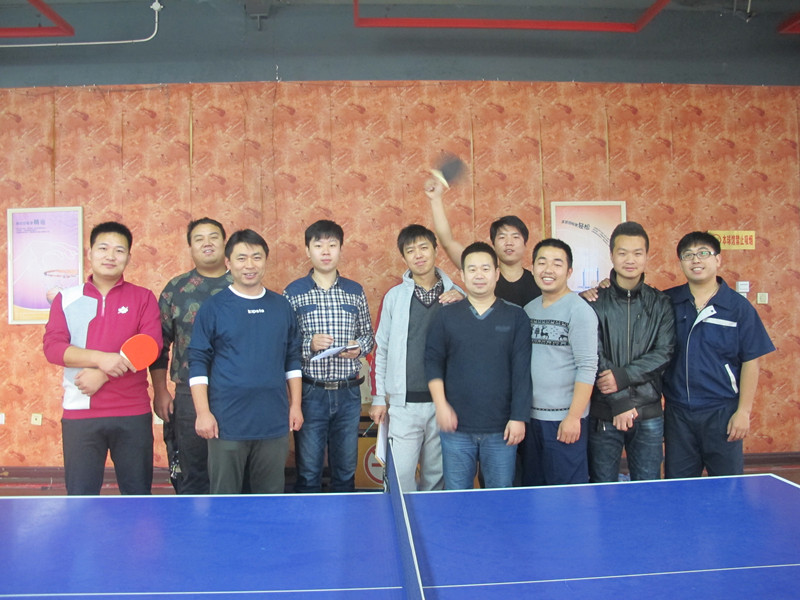 河北慧日举办2015年度乒乓球比赛